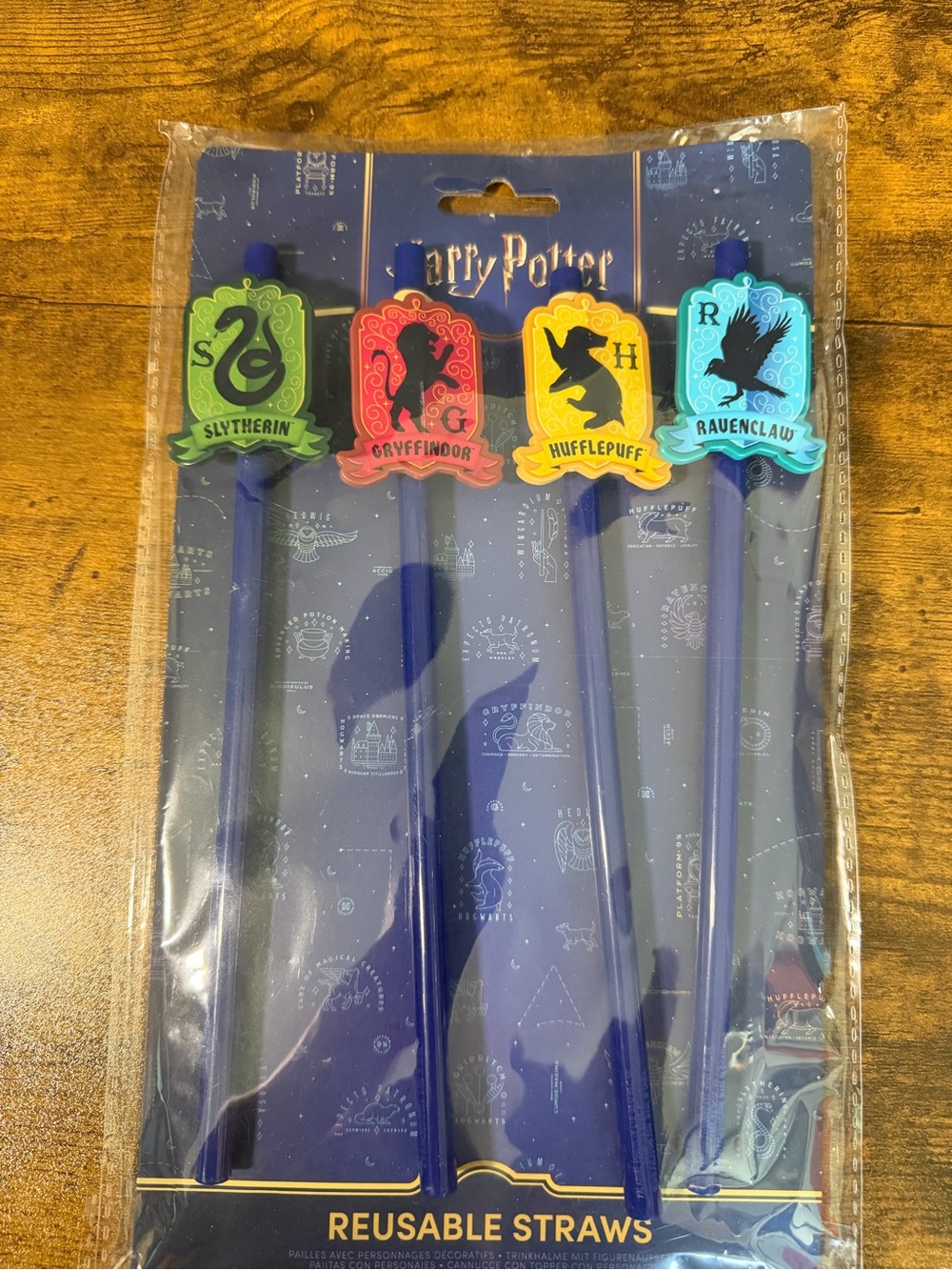 Harry Potter Reuseable Straws. NEW